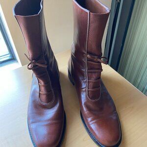 Hush Puppies Leather ladies Short Boot